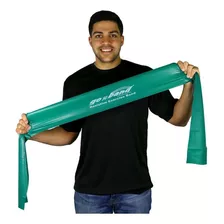  Go Band Theraband Largas Color Verde X Unidad