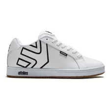 Tenis Etnies Fader White Black Gum Skate Hombre