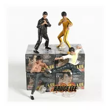 Bruce Lee 10cm Coleção 4 Unidades - Frete Grátis!