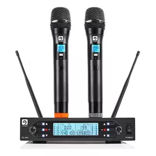 Sistema De Micrófono Inalámbrico Vangoa Uhf, Conjunto De Mic