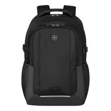 Wenger Mochila Xe Ryde Para Laptop De 16 Pulgadas, Negra Color Negro Diseño De La Tela Poliéster