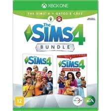 Jogo Xbox One The Sims 4 Bundle Cães E Gatos Mídia Física