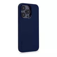 Funda Silicona Magsafe Para iPhone 14 Pro Max Decoded Navy