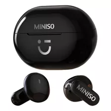 Audífonos In-ear Gamer Inalámbricos Miniso M08 M08 Negro Con Luz Led