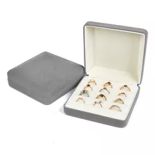 Caja Organizadora De Anillos De Terciopelo Pequea, Estuche P