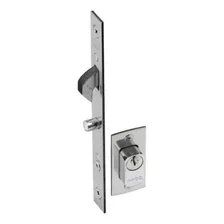 Fechadura Bico Papagaio Pado 17mm Porta Correr 410a Cromada Cor Prateado