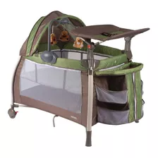 Cuna Corral Playard Infanti Nube Night Green