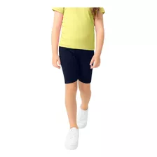 Bermuda Para Uniforme Escolar Cotton Ciclista Malwee Confort