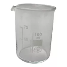 Vaso De Precipitado F Baja En Vidrio De 100 Ml Marca Simax