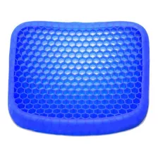 Cojín Silicona Asiento Gel Confortable Lavable Portátil