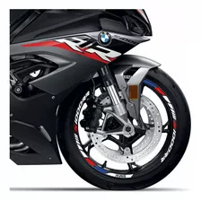 Stickers Cintas Reflejantes Para Rin De Moto Bmw S1000 Vinil