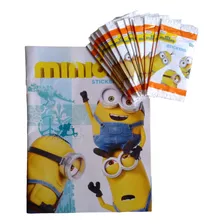 Álbum De Figus Minions, Con Faltantes, Mas 15 Sobres Cerrado