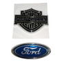 Emblemas Bronco Custom Laterales Y Logo Ford Autoadhesivo.  Ford 