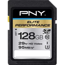 Pny Technologies 128gb Elite Performance Uhs-1 Sdxc Memory C