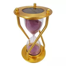Reloj De Arena Rosa Con Acabado Dorado De La Marca A Collect