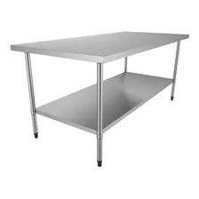 Bancada Apoio Mesa Total Inox 190 X 90 Bai1900 Metalcubas