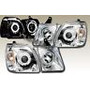 Fit For  1998-2007 Lexus Lx470 Ccfl Halo Projector Headl Zzh