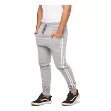 Kit 03 Calças Moleton Saruel Skinny M1 Masculina E Feminino