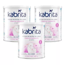 3pz Formula Lactantes Polvo Kabrita Etapa 2 Leche Bebes 400g