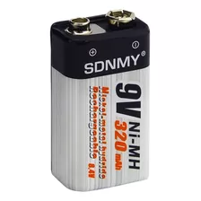 Batería Recargable Sdnmy 9v 320 Mah / Tecnocenter