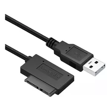 Cabo Adaptador Conversor Usb X Mini Sata Gravador Nf 5% Off