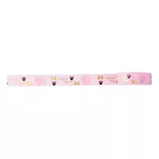 Fita Adesiva Washi Tape Mickey E Minnie Rosa Minnie Molin