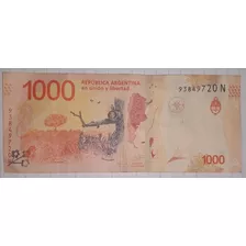 Billete De 1000 Con Error 3 Flores 