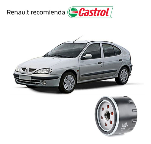 Service Cambio Aceite + Filtro Renault Megane K4m Forfait