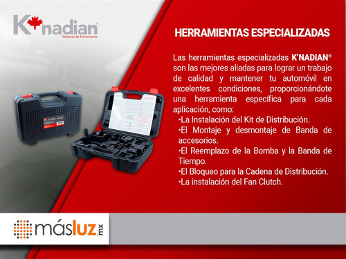 (1) Herram Banda Acc Trailblazer V6 4.2l 02/09 Knadian Foto 5