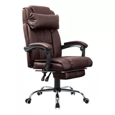 Silla Ejecutiva Oficina Gerencial Reclinable Apoyapies Braga