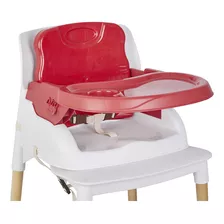 Silla Booster De Comer Plegable Ok Baby Color Rojo