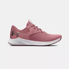 Tenis Para Mujer Under Armour Charged Aurora 2 Color Pink Elixir/metallic Silver (604) - Adulto 2.5 Mx