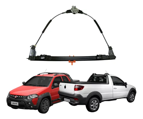 Maquina Vidro Manual Porta Diretia Fiat Strada 2014 2020