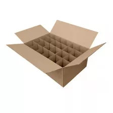 15 Caixas De Papelão 50 X 33 X 20 P/ 24 Copos C/ Div Mudança