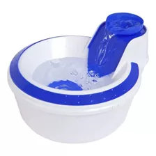 Fonte De Água Bebedouro Cascata P/ Cães Gatos Filtro 2 Lts Cor Azul