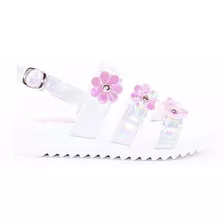 Sandalias Nena Niñas Flores Hebilla Comodas 276 Carg