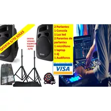 Dj, Alquiler Equipo De Sonido, Luces,barman, Proyector Ecran