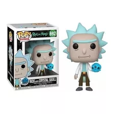 Funko Pop 692 Rick Y Morty Crystal Skull Nuevo Original