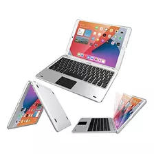 Funda Con Teclado Arteck / Para iPad 10.2 / Silver