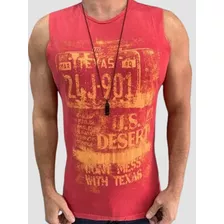 Camiseta Regata Masculina Texas
