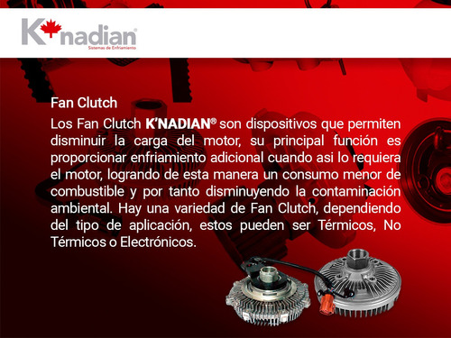 Fan Clutch 159.00 Mm Sierra 3500 Classic V8 8.1l 07 K-nadian Foto 5