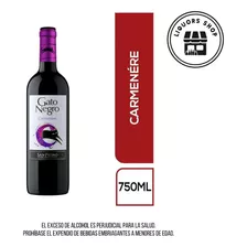 Vino Gato Negro Carmenere 750ml