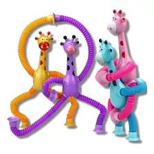 Girafas Pop It Tubo Estica E Gruda Fidget Toys Tiktok