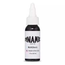 Kit De Tintas Para Tatuajes Dynamic Ink Negra Blanca 1 Oz