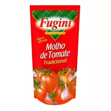 Molho De Tomate Fugini Sachê 340g Kit 3 Unidades