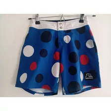 Short Impermeable Quicksilver Talle 10 Años Lunares