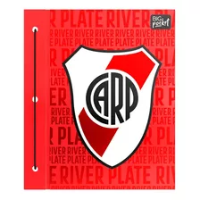 Carpeta Escolar N°3 2 Tapas Cordón/aro River Plate Color River 1