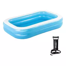 Piscina Inflável Bestway Retangular 778l + Bomba De Ar