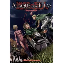 Ataque Dos Titãs Vol. 6: Série Original, De Isayama, Hajime. Editora Panini Brasil Ltda, Capa Mole Em Português, 2021