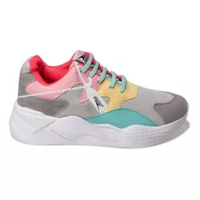 Zapatillas Moda Mujer Urbanas Plataforma Margarita Mia